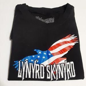 Lynrd Skynyrd BBQ and Beer Women's Las Vegas T Shirt in size M